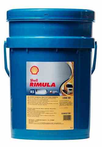 Масло SHELL RIMULA R5E 10W-40 (20л)