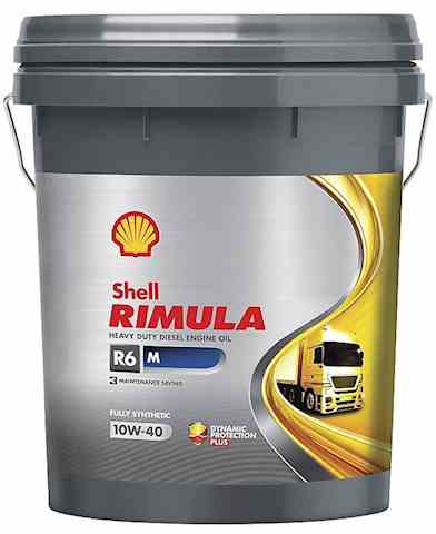 Масло SHELL RIMULA R6M 10W-40 (20л)