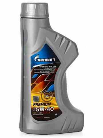Масло Gazpromneft Premium 5W-40 API SL/SM (1л)