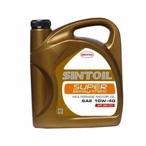 Масло SINTOIL Super 10W-40 API SG/CD (5л)