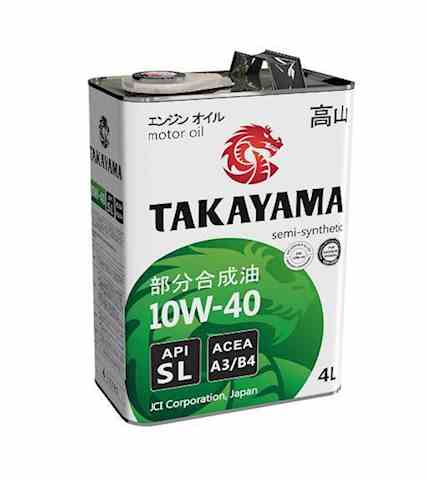 Масло TAKAYAMA 10W40 API SL (4л)